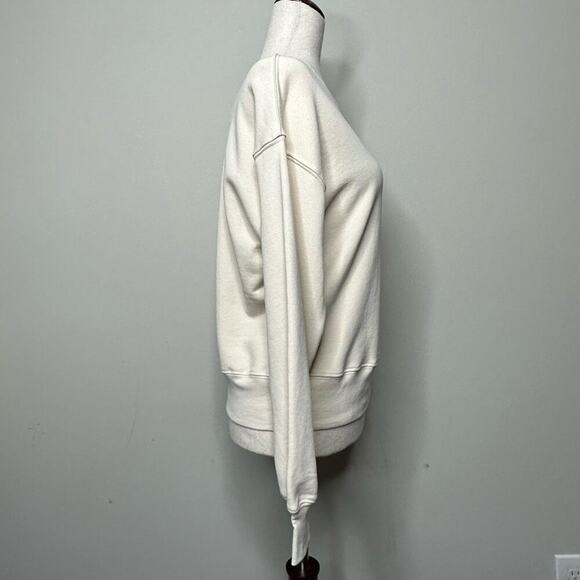 NWT | WellBeing + BeingWell | Goldie Sweatshirt | Bone White | XS - Picture 6 of 16